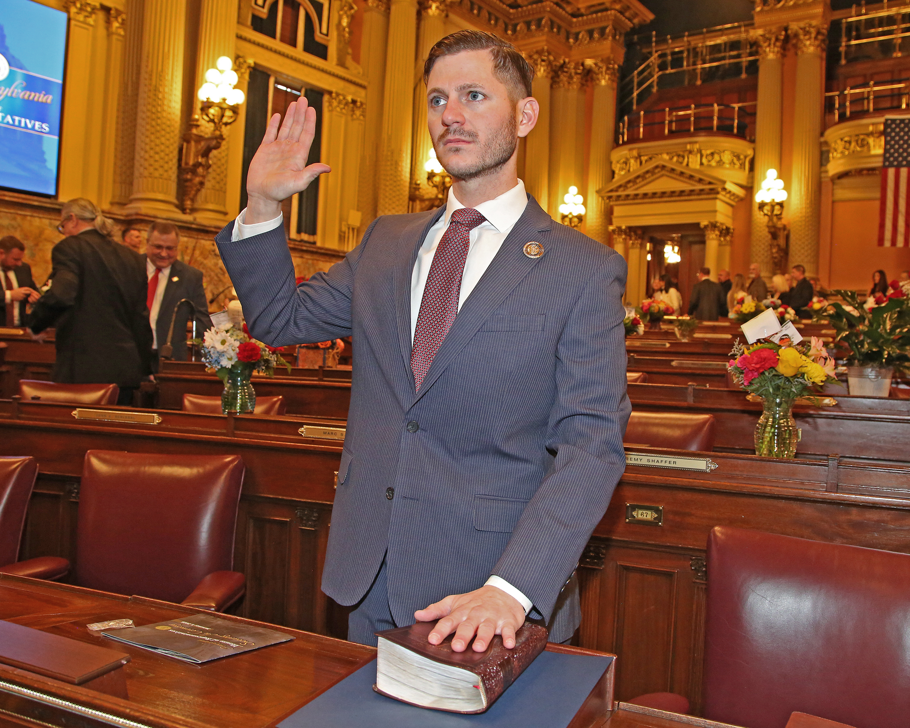 Kerwin Takes Oath for Third Term 